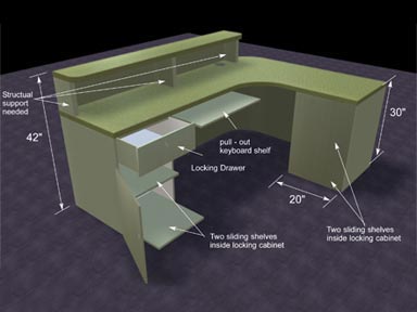Reception Desk Plans Design Pdf Woodworking
